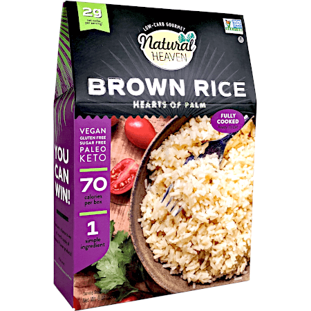 Vegan Hearts of Palm Brown Rice Style